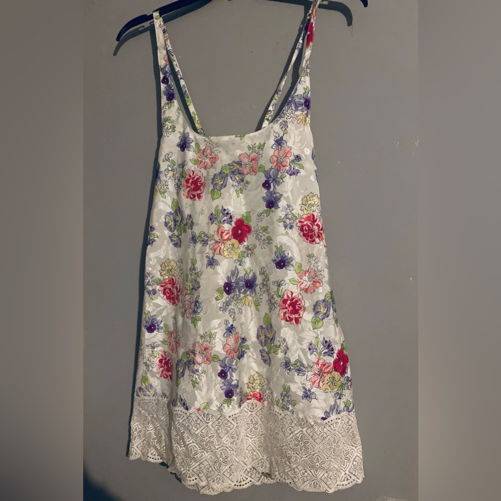 Vintage Gold Label Victoria’s Secret Mini Slip Dress Size Med